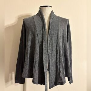 Women’s Dark Heather Gray Cardigan - Size Medium